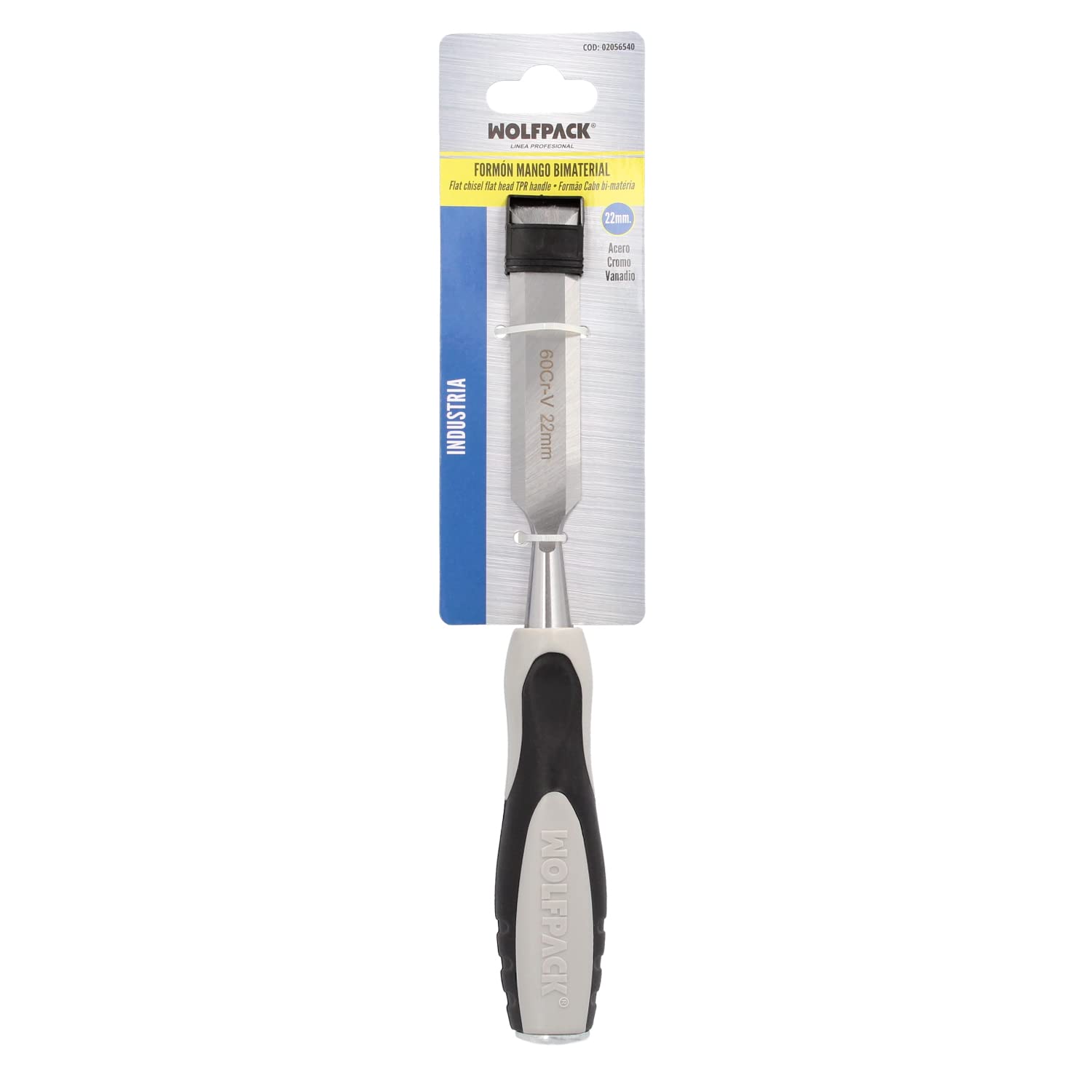 WOLFPACK LINEA PROFESIONAL Formon Mango Bimaterial 22 mm
