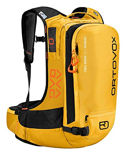 ORTOVOX Free Rider 22 Avabag Kit Mochila  Mujer  Yellowstone