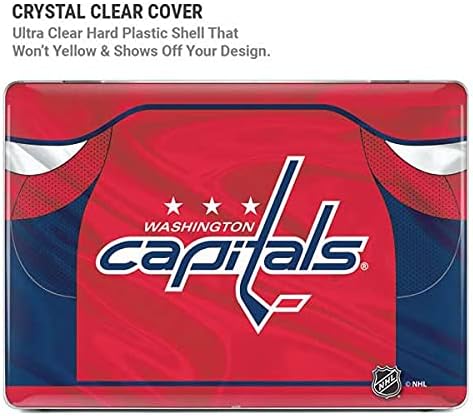 Skinit Case + Skin Compatible with MacBook Air 13in M1 (2021) - Officially Licensed NHL Washington Capitals Home Jersey Design