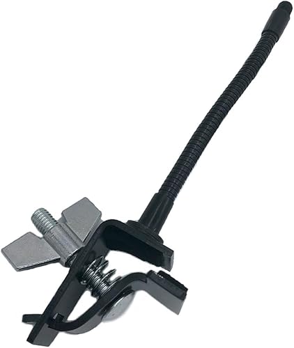 Miniatura 3 de Abrazadera de micrófono para borde de tambor, accesorio de montaje de micrófono de percusión para batería, aro de bombo, soporte de clip de