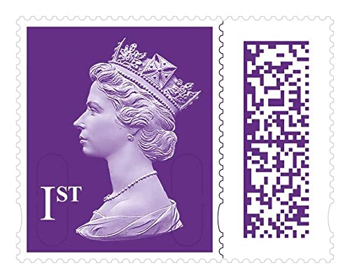 25 x 1st Class Barcoded Stamps Royal Mail