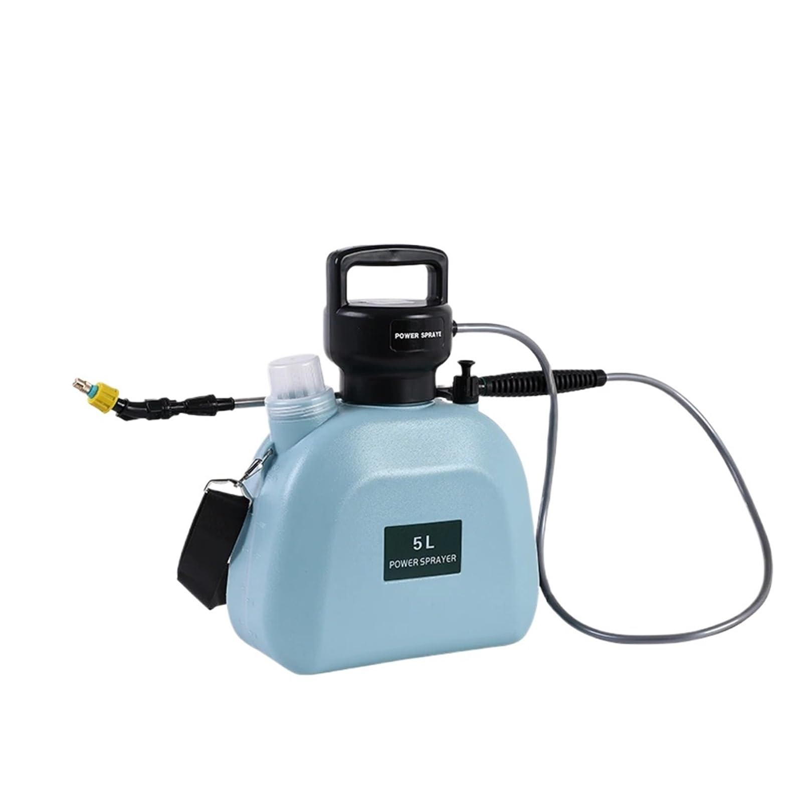 LNHHG 5L Automatic Electric Sprayer, Garden Plant Sprayer Handheld Recharable Sprinkler Sprayer, Atomization Shouldered Watering Can(Blue 8L)