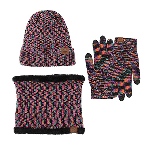 Ensemble écharpe bonnet homme pour le ski et les sorties moto en hiver