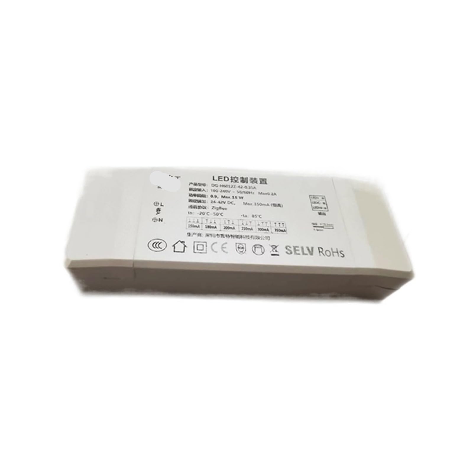 Pilote de gradation LED 6W-15W haute précision pour lumière stable et fluide
