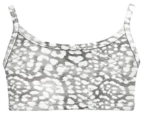Image of City Threads Girls Bikini Top Only UPF 50+, Bathing Suit Top for Girls, Made in the USA