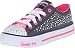 Skechers Kids Shuffles - Sparkle Wishes Sneaker (Little Kid), Denim/Hot Pink, 11 M US Little Kid