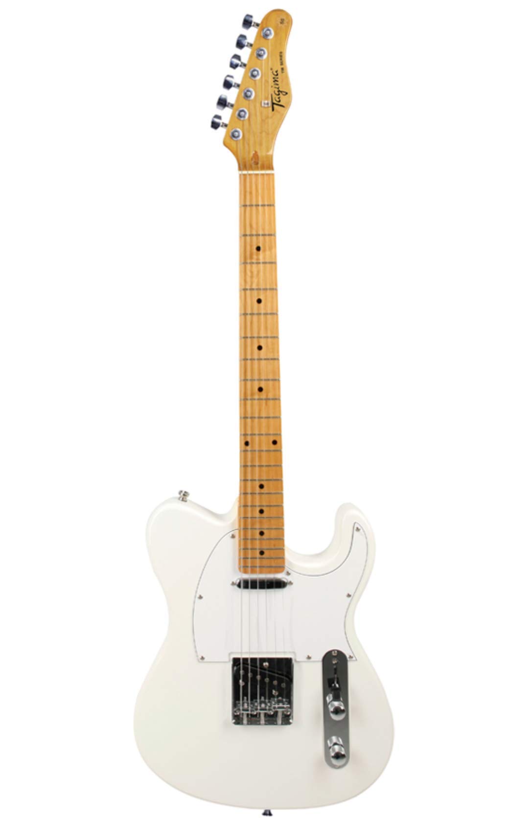 Amazon.com: Tagima TW55 Olympic White Solid Body T style guitar