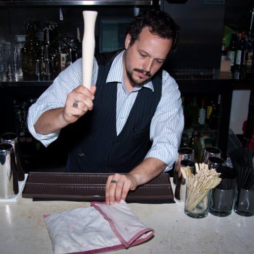 Fletchers' Mill Muddler, Cocktail Muddler, Solid Wood, Ideal Bartender Tool for Old Fashioned, Mojitos - 11 Inch