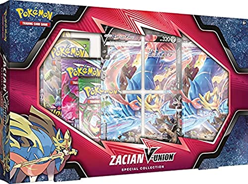 Pokemon Collection spéciale V-Union Zacian coffret carte à collectionner rare jeu TCG