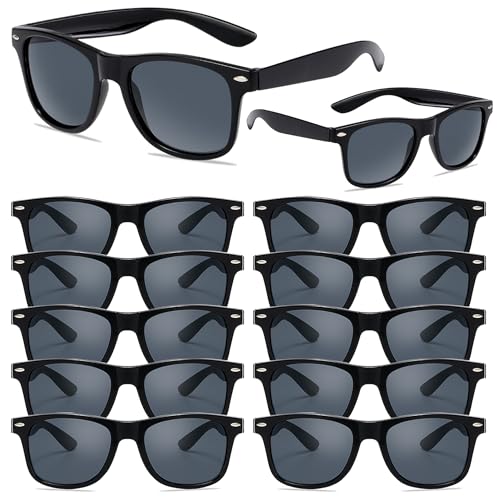 PPXMEEUDC 12 Pack Party Sunglasses Bulk Black...
