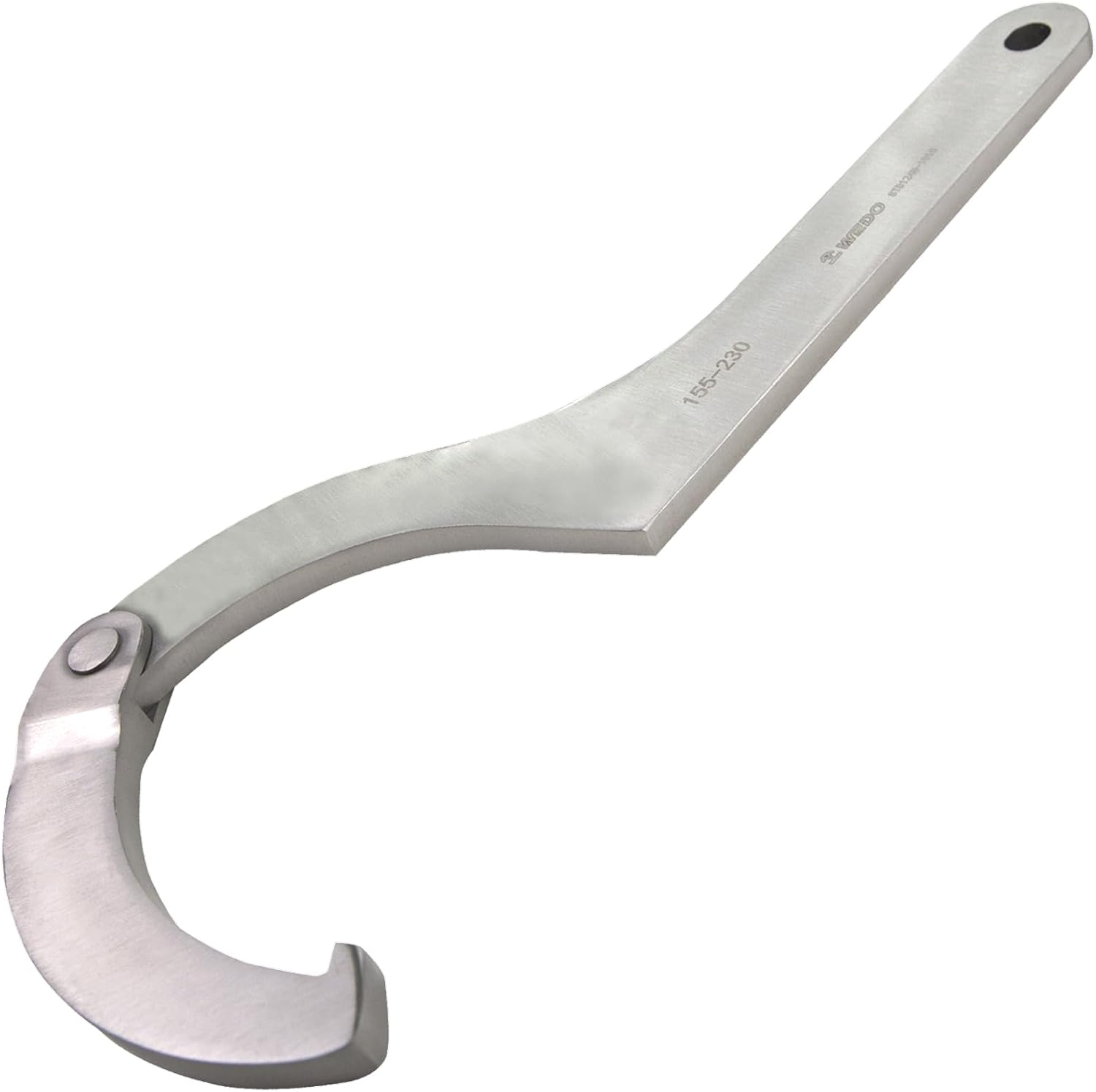 WEDO Adjustable C Spanner Hook Wrench,Adjustable Hook Wrench,Stainless Steel,Size 35-60mm,Corrosion Resistant,Environmental friendly,Rust Proof,Die-Forged