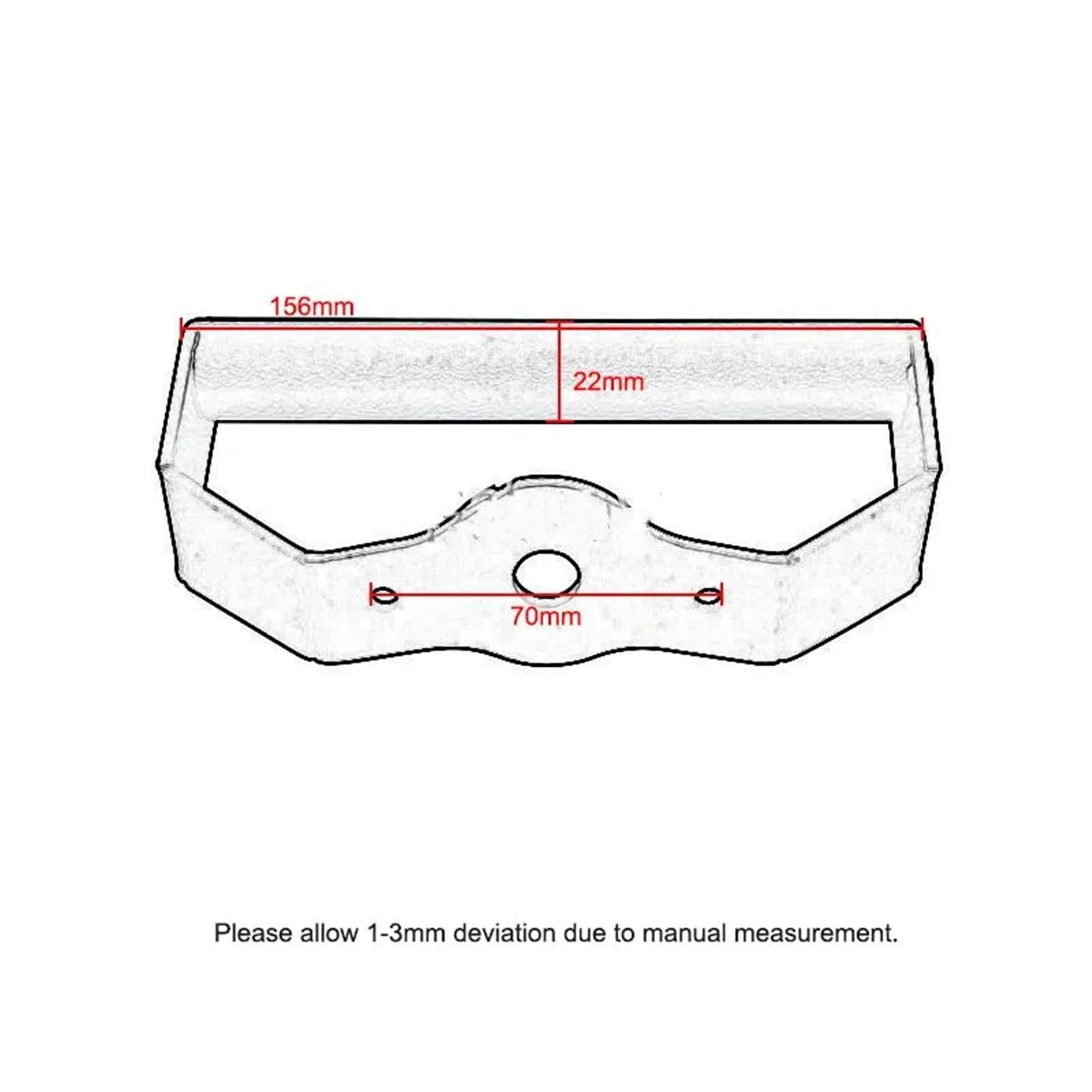 Soporte Navegación Soporte Navegación Aluminio para Motocicleta, Soporte para Teléfono GPS para CBR600RR CBR600 RR para CBR 600RR para CBR 600 RR 2021-2023 Soporte GPS para Motocicleta