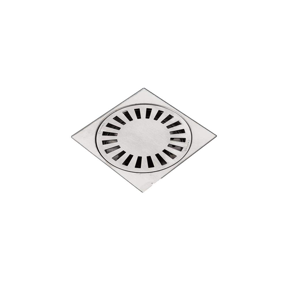 Odpływ podłogowy, odpływ podłogowy w łazience, syfony odpływowe 1 szt. odpływy korek łazienkowy stal nierdzewna 15 * 15 cm sitko do odpływu prysznicowego antyzapachowe odpływy ściekowe w łazience odpł