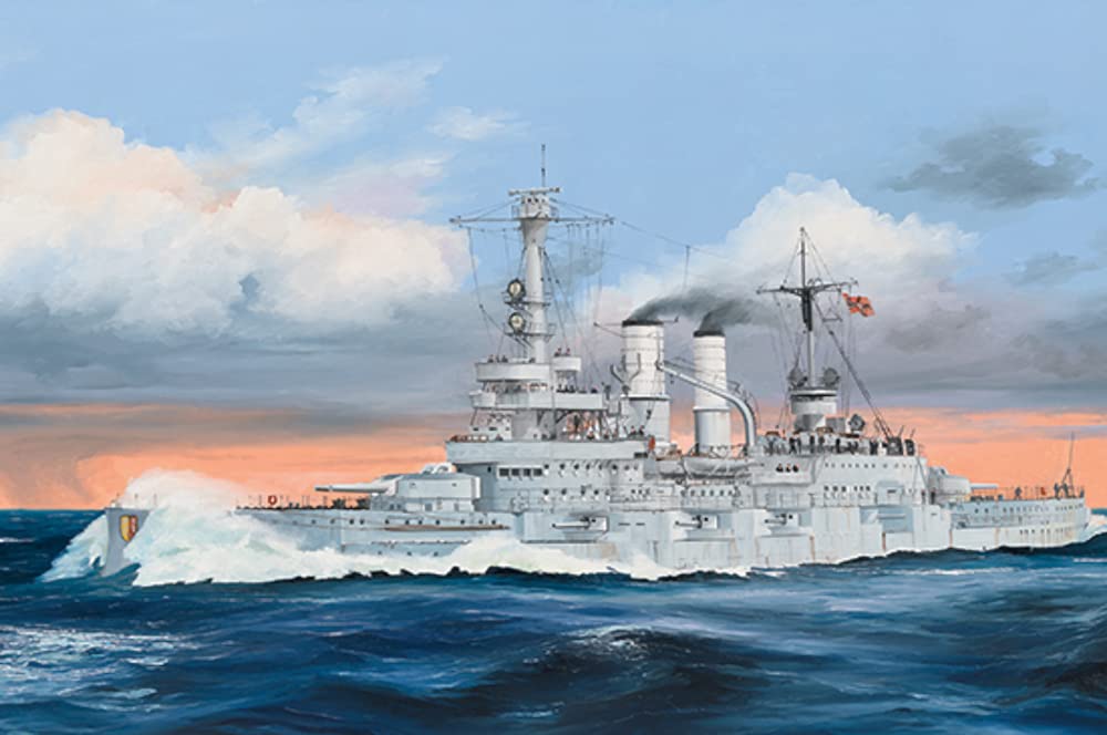 Amazon.com: Trumpeter 1/350 German Navy Battleship Schleswig