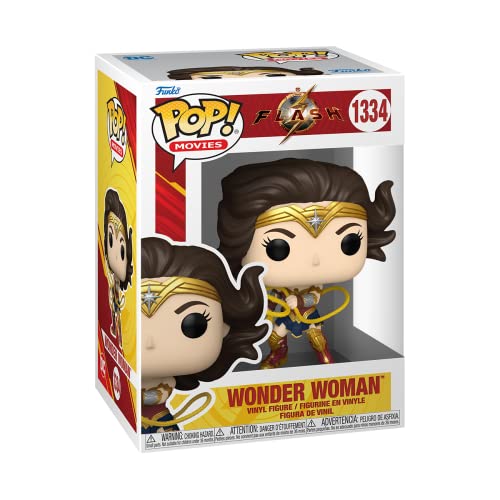 Image of Funko POP! Movies: DC - The Flash - Wonder Woman - DC Comics - Collectable Vinyl Figure - Gift Idea - Official Merchandise - for Kids & Adults - Comic Books Fans - Model Figure for Collectors