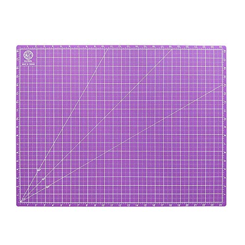 KC GLOBAL A2 (25 x 19 in.) Professional Grade Self-Healing Cutting Mat (Purple)