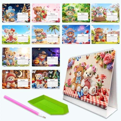 Calendario familiar 2027 para decorar la escuela y la sala de manualidades 7