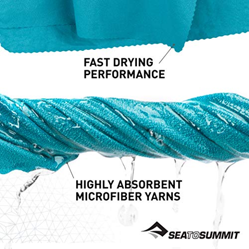 Toalha de Microfibra Airlite Towel 2019 Sea to Summit - Tamanho XL Cor:Azul