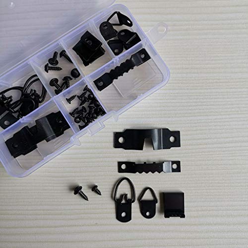 Image of 52pcs /Set Photo Picture Frame Hanging Heavy Duty Serrated Hanger Hardware Fo
