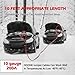 NOONE Jumper Cables for Car Battery, Heavy Duty Automotive Booster Cables for Jump Starting Dead or Weak Batteries (10-Feet (10-Gauge)