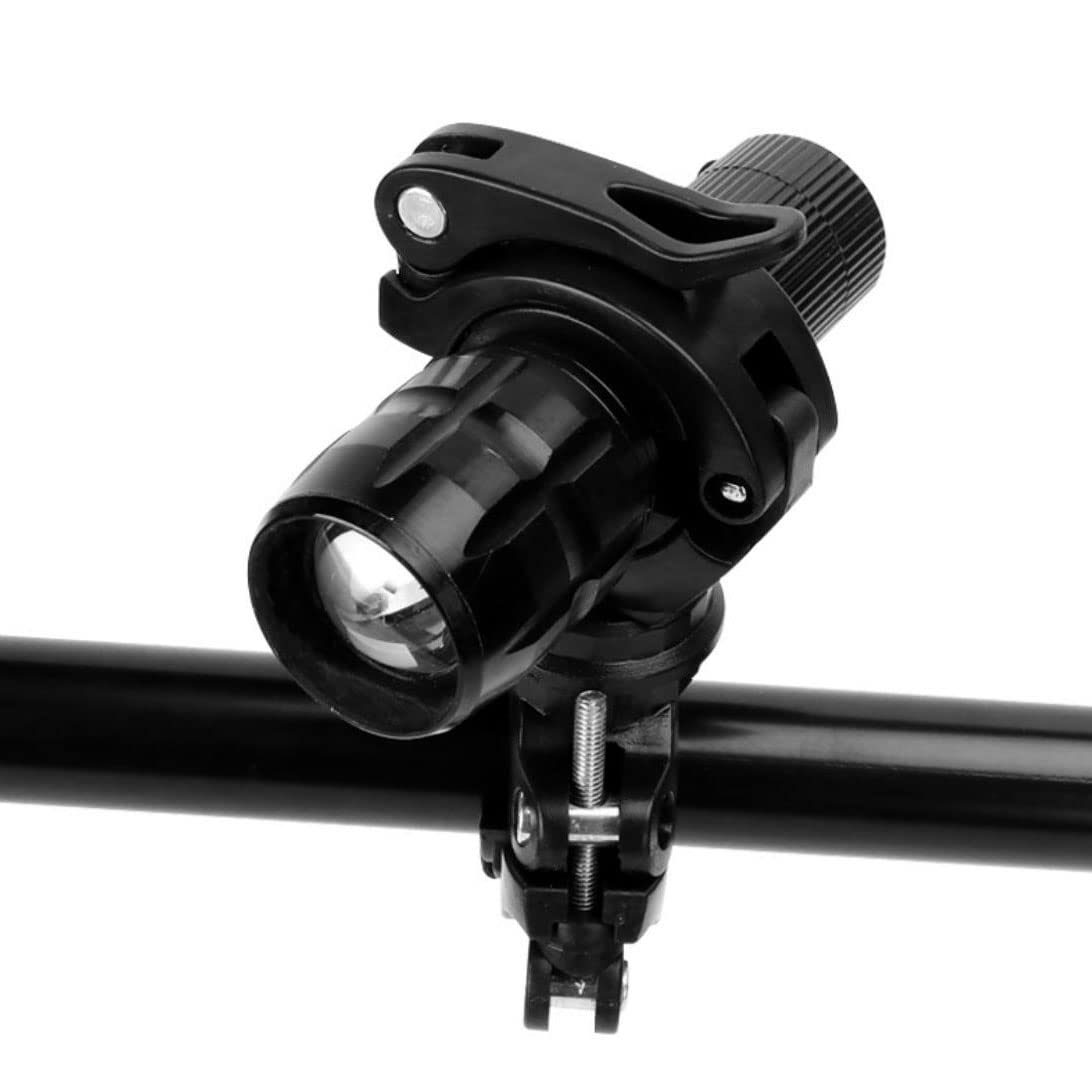 2 Pezzi Morsetto della Torcia della Bici,Supporto luci per Bicicletta Staffa per Luce della Bicicletta Adatto a Una varietà di Biciclette