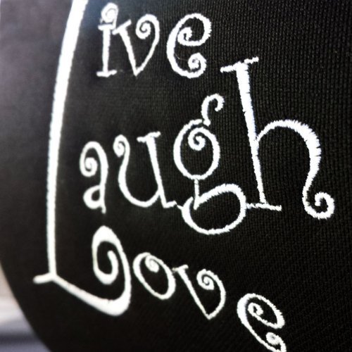 Yupbizauto New Interchangeable Car Seat Headrest Cover Universal Fit For Cars Vans Trucks - One Piece (Live Laugh Love) #TOP2