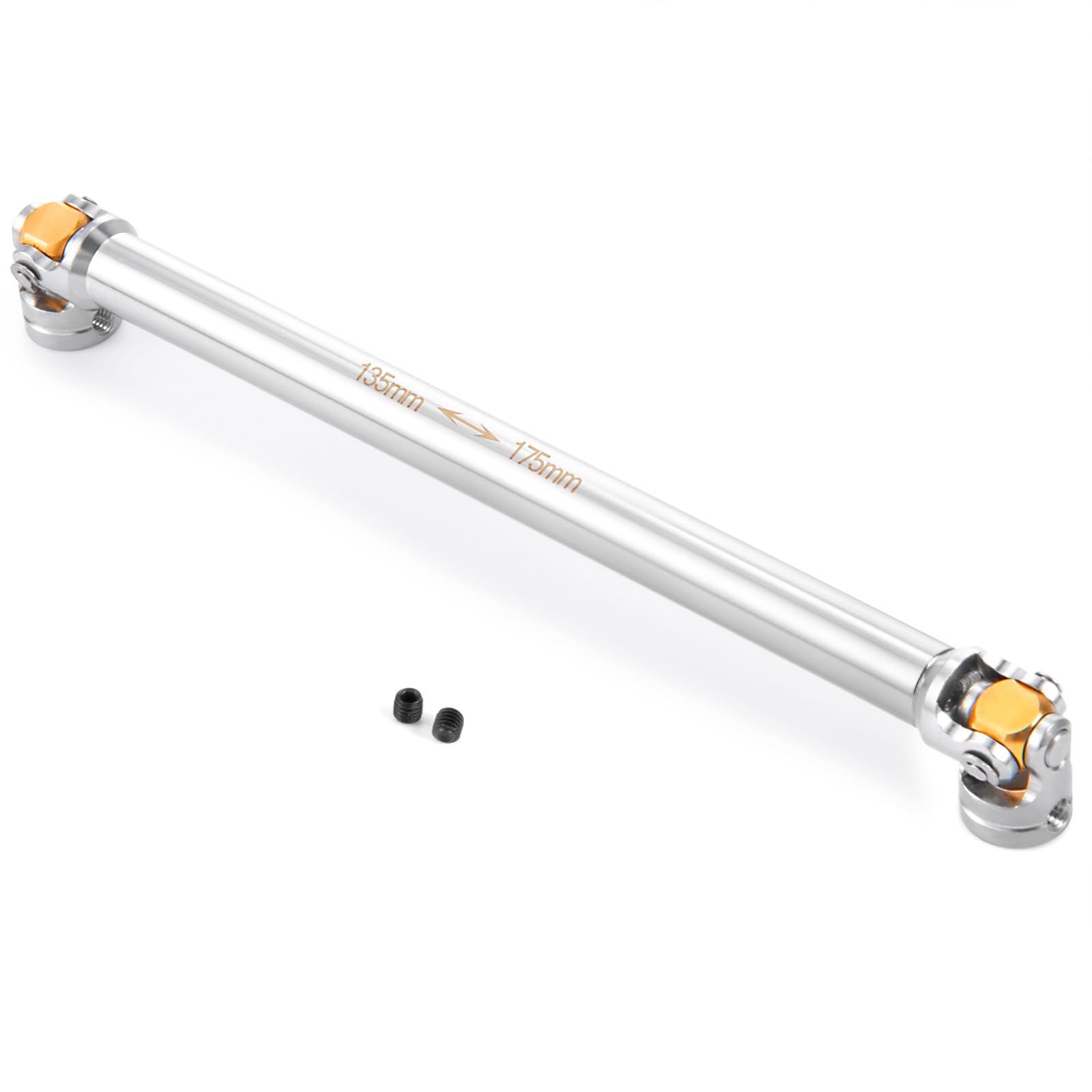 AXspeed 1Pcs Metal Drive Shaft for 1/14 RC Tamiya Tractor Climbing Trailer Upgrade Accessories (135mm-175mm) — image 1