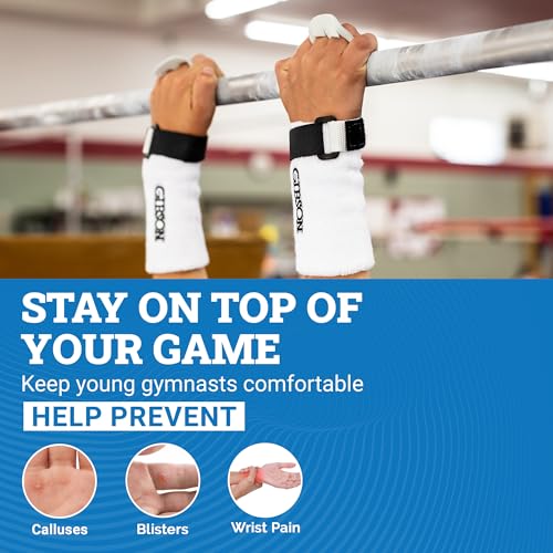 image for Gibson Athletic Gibson Rainbow Gymnastic Grips, 3 SIZES, Medium, Large