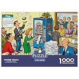 Steueramt Hölzerne Puzzles Wasserfest 1000 Teile DIY- Puzzle Für Erwachsene Unmöglichzur Heimdekoration
