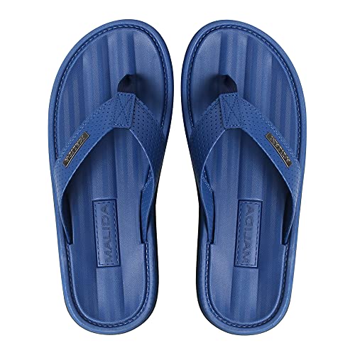 MALIDA Mens TPE Cushion Flip Flops