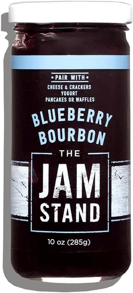 The Jam Stand, Blueberry Bourbon Jam (10oz)