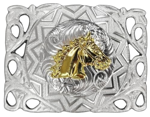Boucle de ceinture de travail ouverte pour passionnés d'équitation et style western Modestone