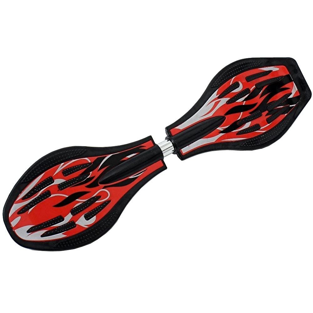 FunTomia Waveboard con LED Ruote - Cuscinetti: MACH1 2RS ABEC-11 - Carico Massimo: 120 kg
