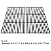 Direct store DC103 Cast Iron Cooking grid Porcelain Coated 11 3/4 x 16 15/16