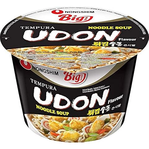Nong Shim Instant Cup Noodles, Udong Big Bowl, pack of 16 (16 x 111 g) Cover
