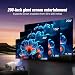 Mini Beamer mit Android 11, 1080P HD Projektor, WLAN & Bluetooth, automatische Trapezkorrektur, tragbar für Heimkino & Outdoor