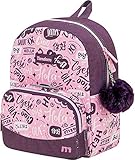 bicicleta tandem infantil Mochila Infantil Escolar Tandem Chocolate Un compartimento con cierre de cremallera,bolsillos delantero con mismo cierre. Medidas: 23x28x10 cm