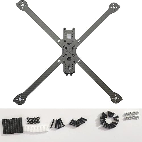 XL7 11.575 in 7 pulgadas Quadcopter Fibra de Carbono Marcos Kits para DIY RC FPV Ligero LongRange Drone Accesorios (XL7 7 pulgadas)