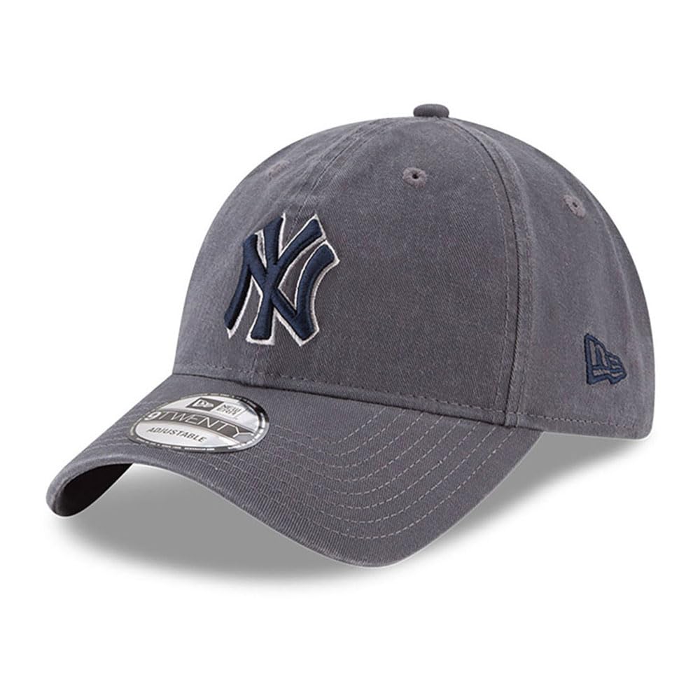 New Era Unisex Gray Hats & Caps, One Size, Mlb Core Classic2 New York Yankees Osfm