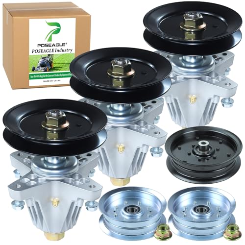 POSEAGLE 3 Pack 918-06980 Spindle Assembly for Cub Cadet ZT1 50 Spindle Kit