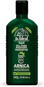 Gel Para Massagem Muscular Com Arnica, Mentol e Salicilato de Metila, Extra Forte, 240g, Proporciona Sensação de Frescor e Conforto.
