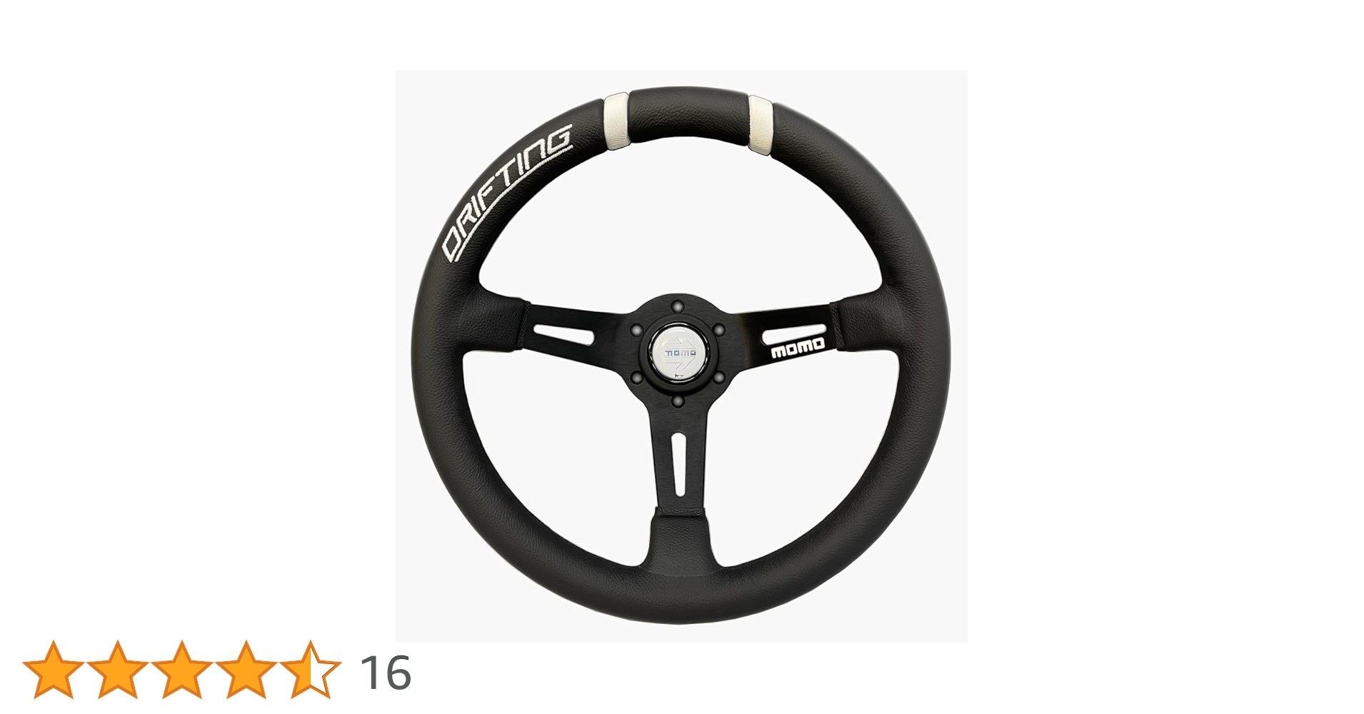 MOMOモモ・ステアリング COBRA 33φ 皮巻き/ボス付き　『希少品』 MOMOモモ・ステアリング COBRA 33φ 皮巻き/ボス付き 『希少品