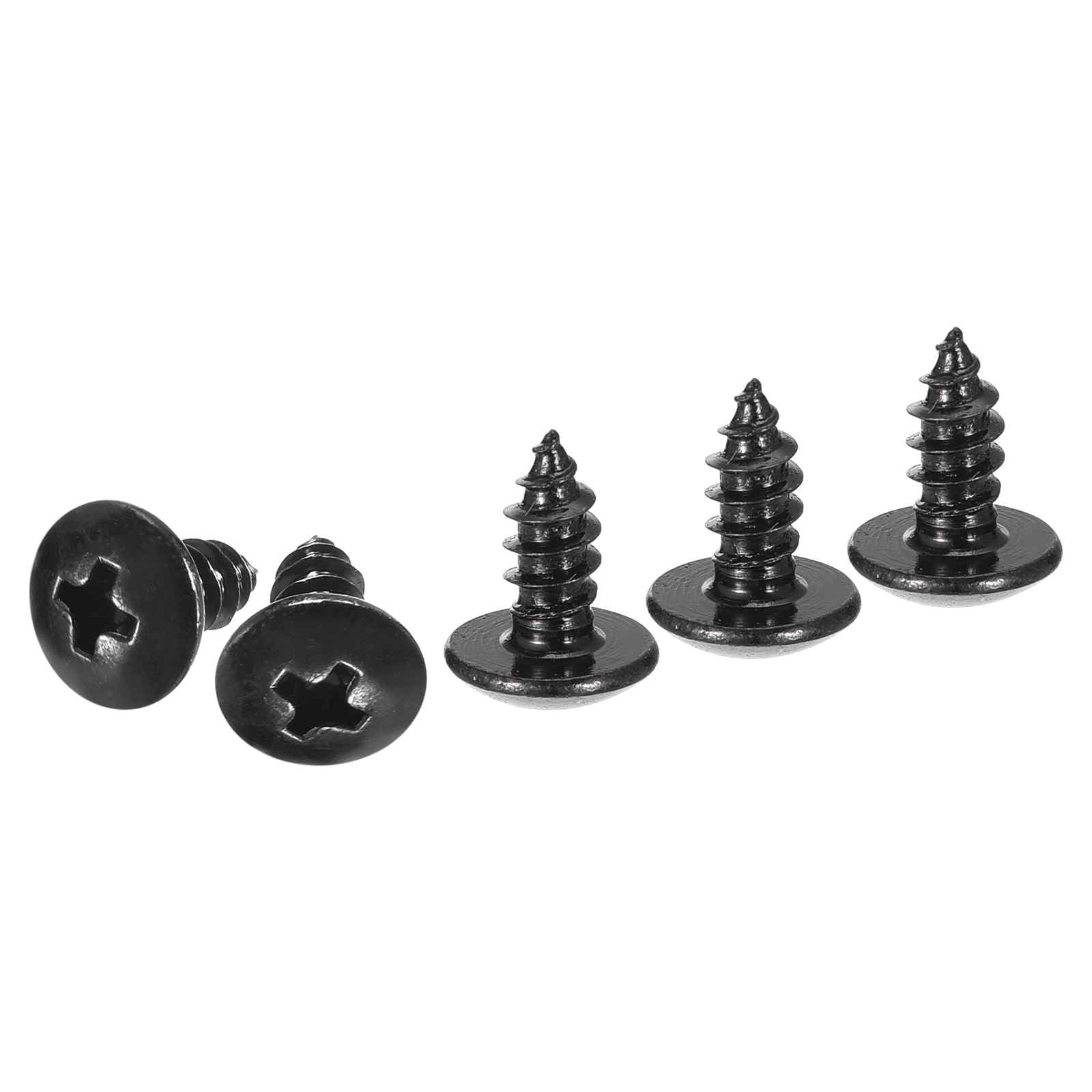 DTGN #8x3/8 Sheet Metal Screws - 100 Pack - for Wood, Furniture