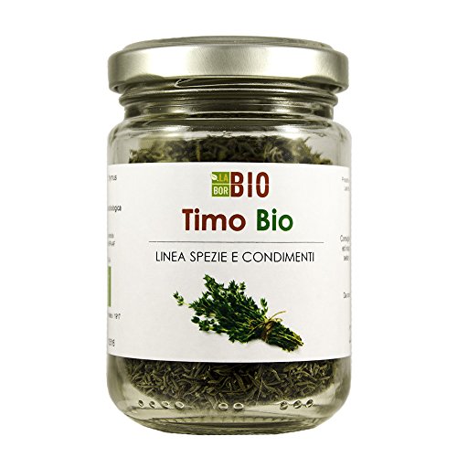 Timo foglie Bio 15 g vasetto di vetro - 100% Naturale Vegan - Laborbio