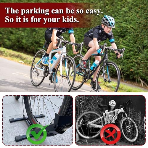 STARVAST Professional Fahrradständer für 26-29 Zoll Mountainbike E-bike Rennrad MBT Boden für die Aufbewahrung innen & außen - Zuhause, Garage & Garten