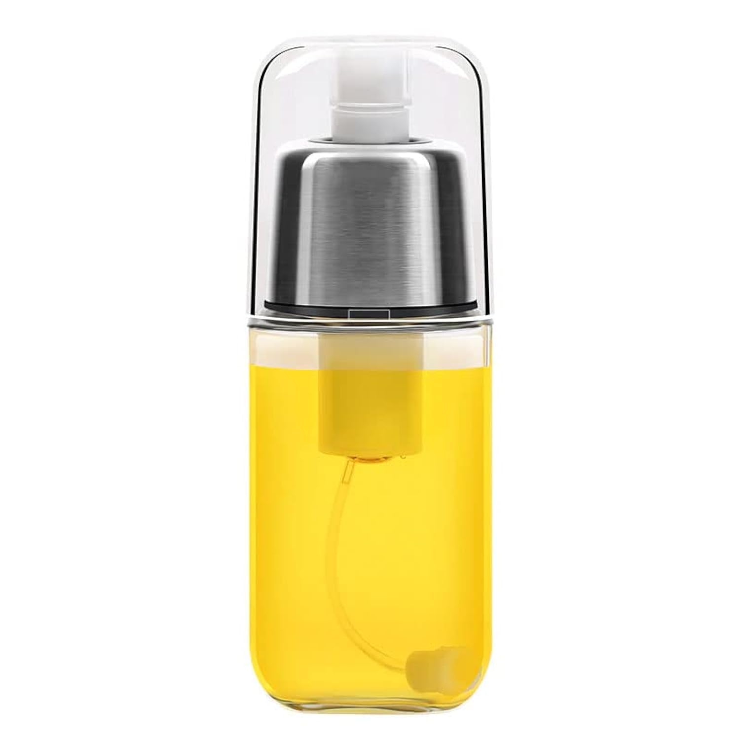 Premium Olive Oil Mister and Cooking Sprayer with Clog-Free Filter and Glass Bottle 180ml