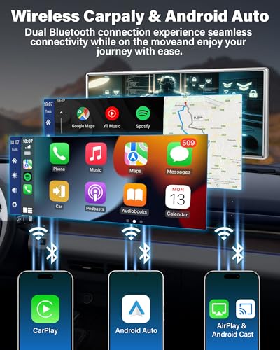 【新品】訳あり 11.26インチ　CarPlay &Android auto Amazon.co.jp: zmart 11.26インチ ダッシュカム 4K 車載DVR