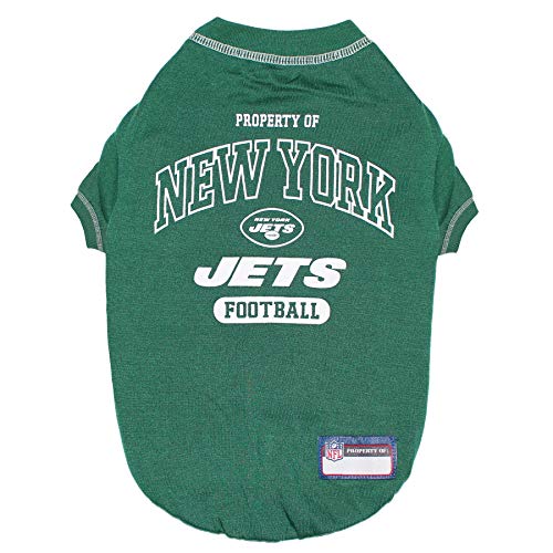 Image of Pets First York Jets T-Shirt, Small