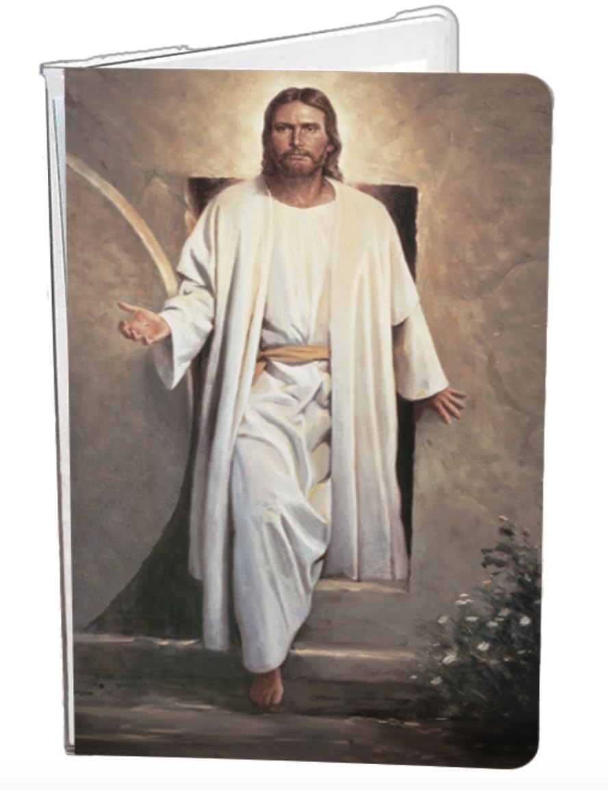 Temple Recommend Holder - Greg Olsen - Aaronic Priesthood Theme Version (Pack of 15)