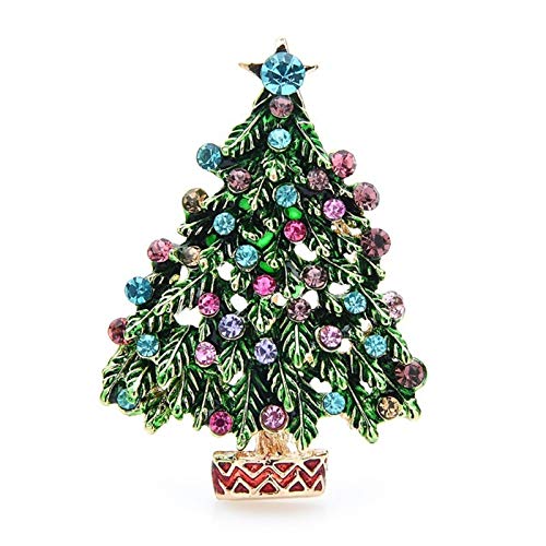 Broche Arbre Idée Cadeau Idéale pour Célébrer les Fêtes en Famille